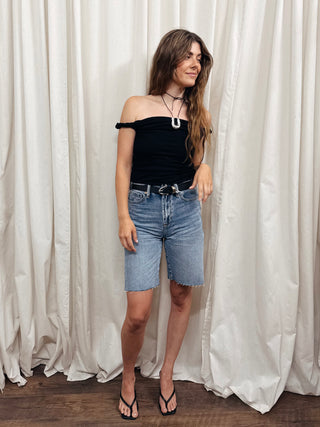Twisted Off the Shoulder Tank