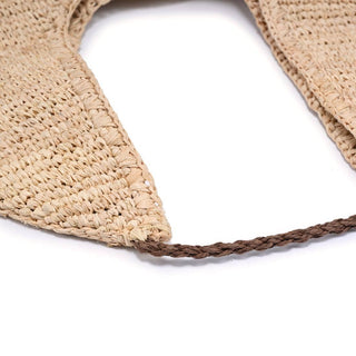 The Sculptural Raffia Tote - Olive Street