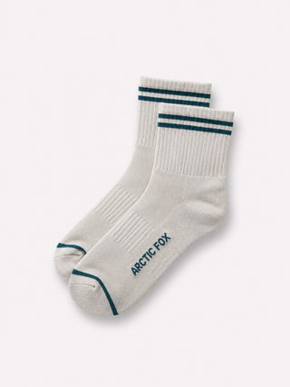 The Striped Sock in Grey