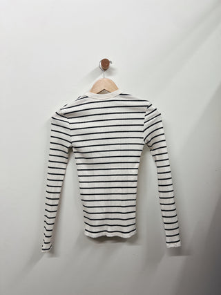 Robyn Rib Stripe Luxe Long Sleeve