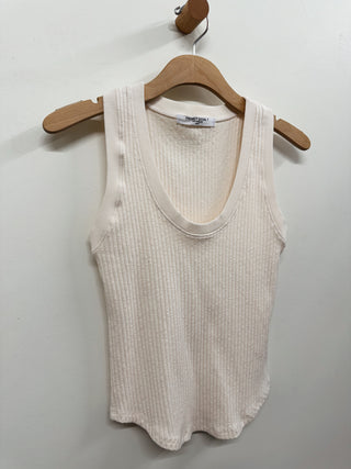 Suki Scoop Neck Rib Tank