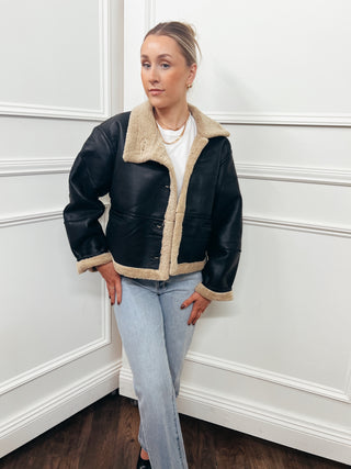 Faux Shearling Jacket