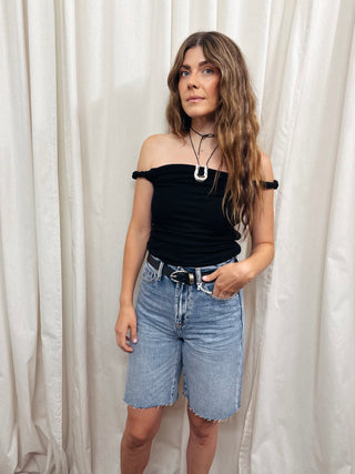 Twisted Off the Shoulder Tank