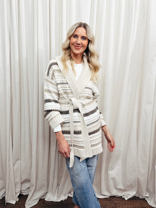 The Everett Wrap Cardigan - Olive Street