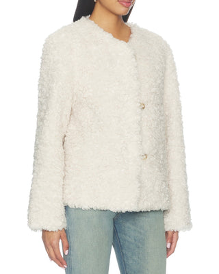 The Frame Faux Fur Short Coat