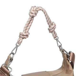 The Nova Rope Handle Hobo in Nude - Olive Street