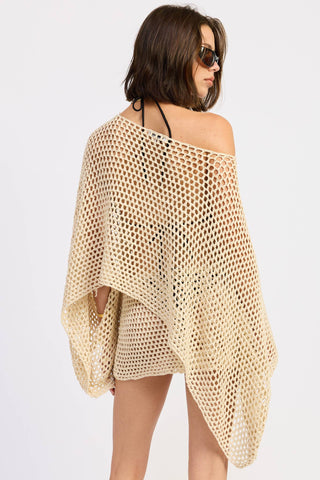 The Crochet Poncho - Olive Street