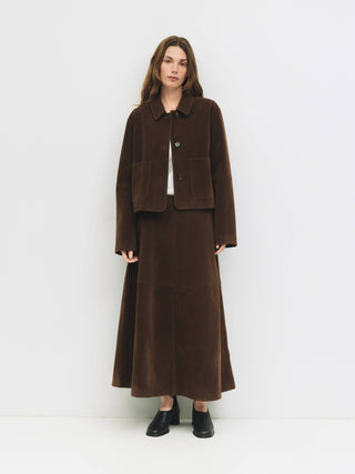 The Eryn Faux Suede Jacket