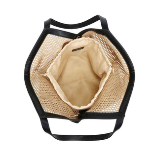 The Mesh Contrast Trim Tote