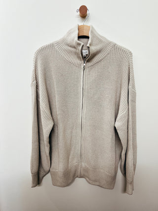 Collared Zip Sweater