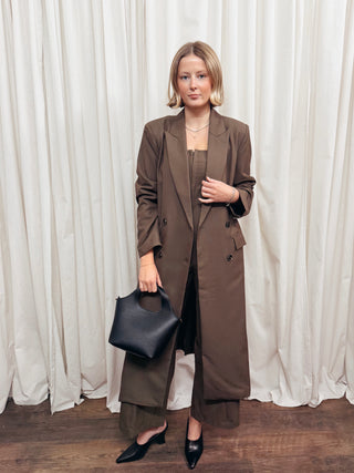 The Structured Long Blazer