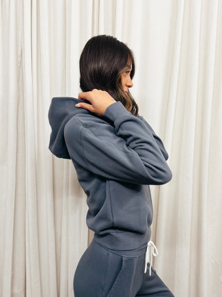 The Heart Fleece Pullover Hoodie - Olive Street