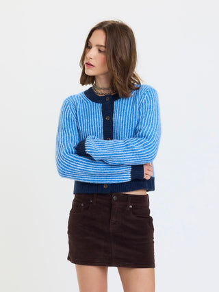 The Muse Fitted Cardigan - Olive Street