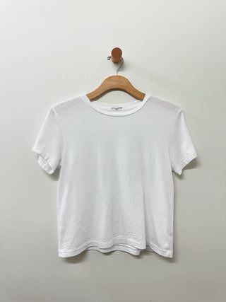 Lisa Recycled Cotton Slim Crew Tee