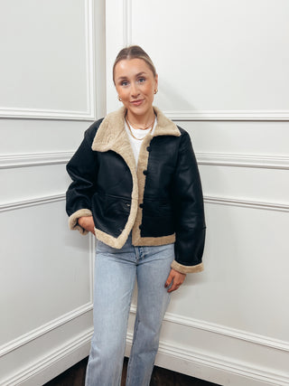 Faux Shearling Jacket