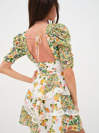 For Love and Lemons Rosalyn Mini Dress