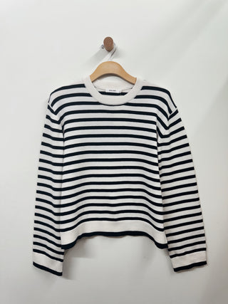 Easy Knit Stripe Sweater