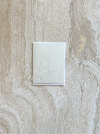 Mother’s Day Embossed Card - Olive Street