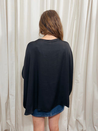 Boat Neck Caftan Blouse