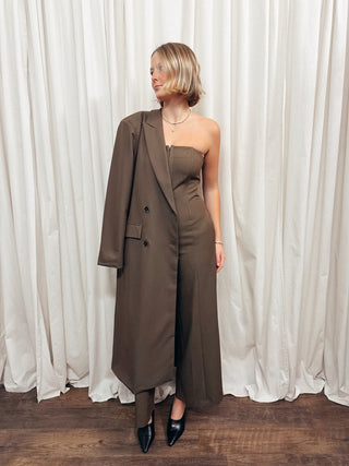 The Structured Long Blazer