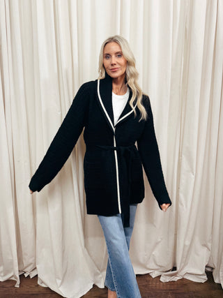 The Haring Contrast Cardigan