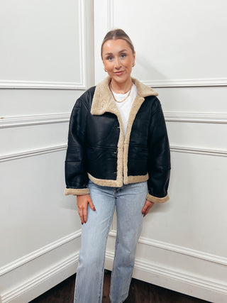 Faux Shearling Jacket