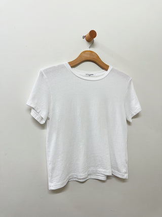 Lisa Recycled Cotton Slim Crew Tee