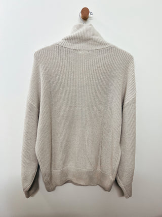 Collared Zip Sweater