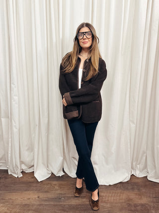 Leonora Teddy Shearling Jacket