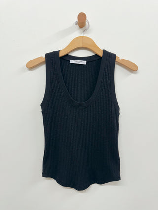 Suki Scoop Neck Rib Tank