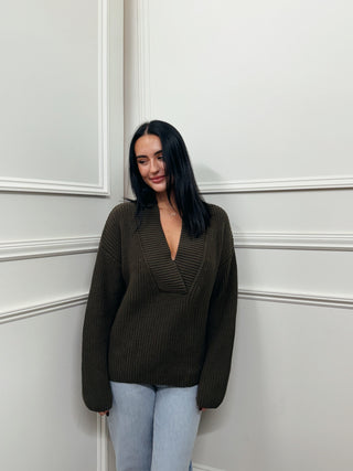 Rue V-neck Pullover