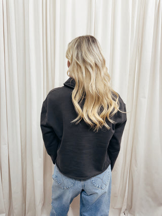 The Vinny Heavy Fleece 3/4 Sweatshirt