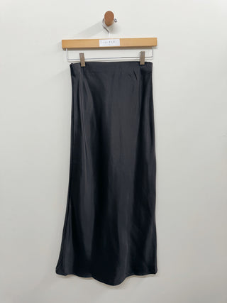 Satin Midi Skirt