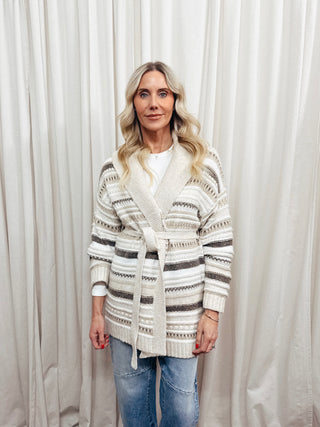 The Everett Wrap Cardigan - Olive Street