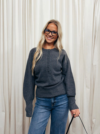 The Plush Henley Sweater