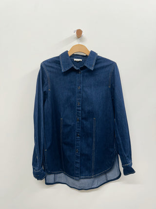 Slouchy Denim Shirt