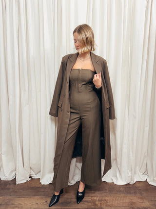 The Structured Long Blazer