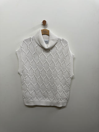 Rosco Sleeveless Turtleneck Sweater