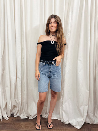 Twisted Off the Shoulder Tank
