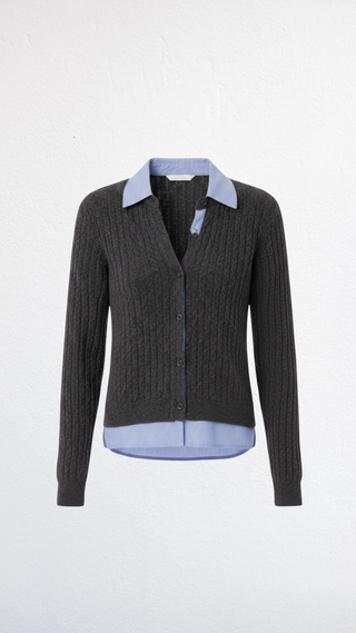 The Double Layer Cardigan
