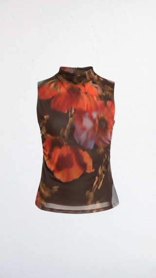 The Sheer Floral Top