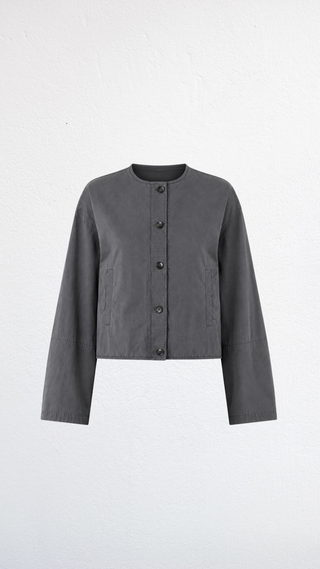 The Collarless Structural Jacket