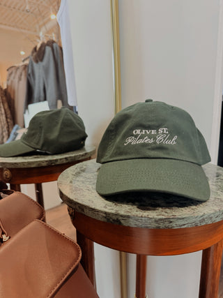 The Olive St. Pilates Club Embroidered Hat