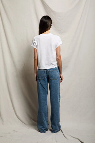 The Recycled Cotton V Neck - Olive Street