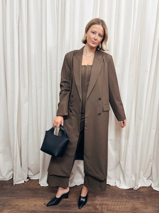 The Structured Long Blazer