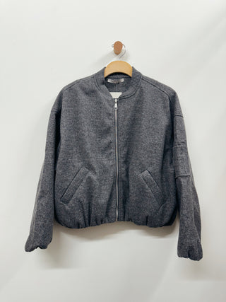 Wool Bomber Jacket