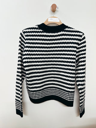 Nediva Scallop Stripe Sweater