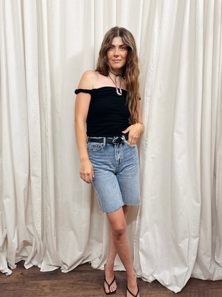 Twisted Off the Shoulder Tank