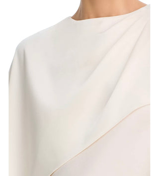 The Fiona Cape Satin Top