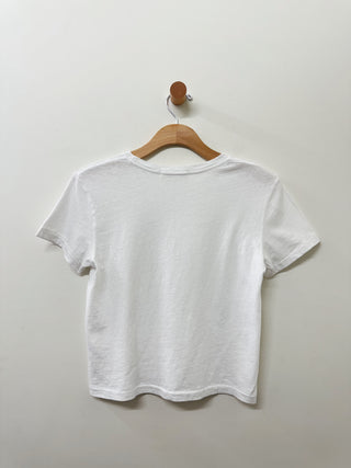 Lisa Recycled Cotton Slim Crew Tee